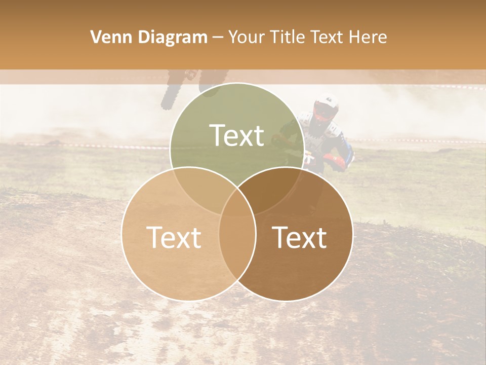 Intense Motocross Speed PowerPoint Template