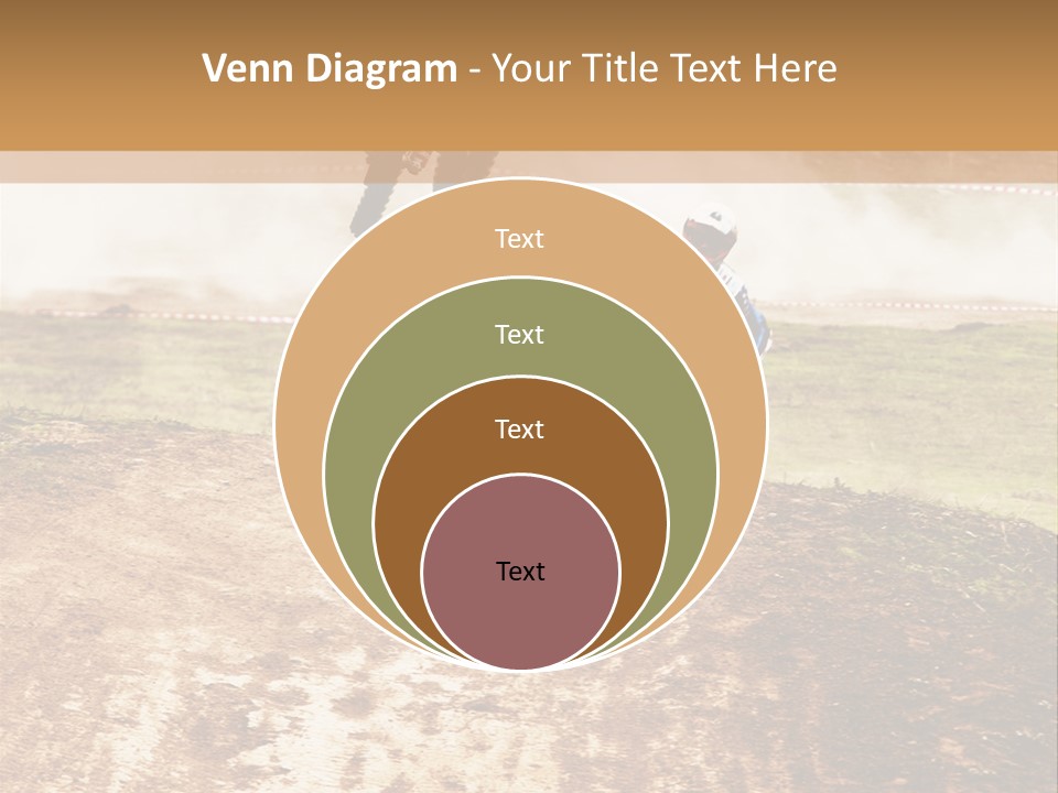 Intense Motocross Speed PowerPoint Template
