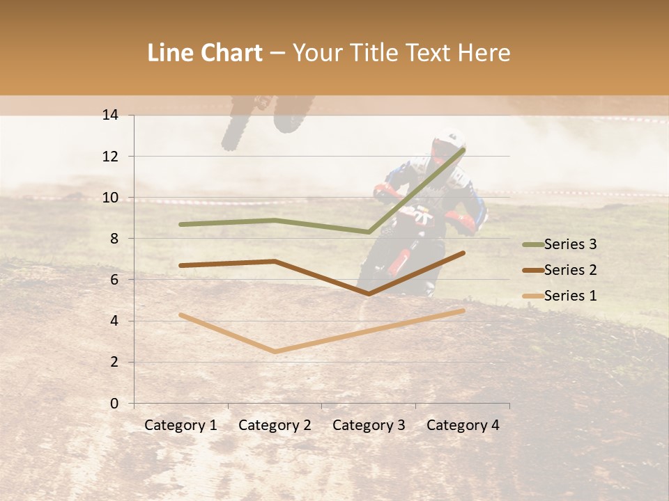 Intense Motocross Speed PowerPoint Template