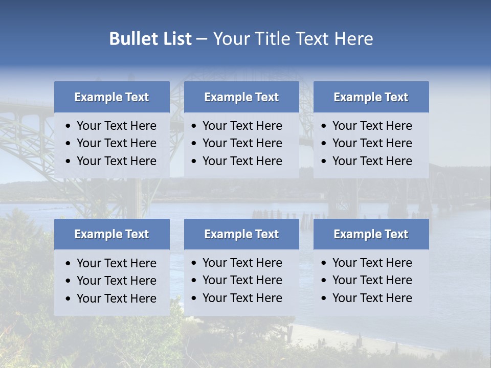 Oregon Architecture Coast PowerPoint Template