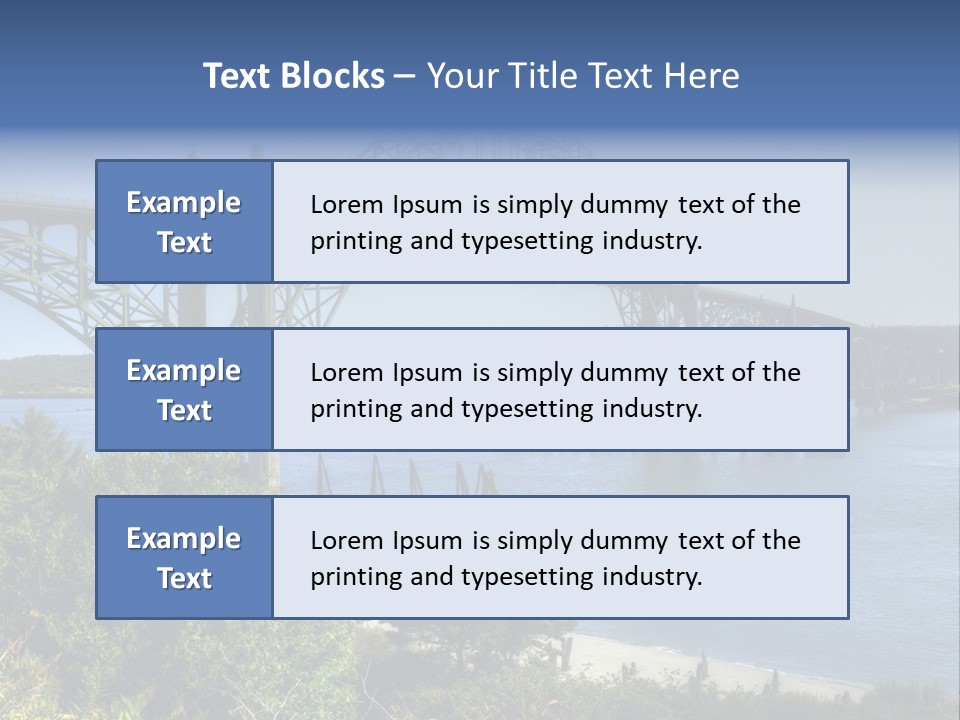 Oregon Architecture Coast PowerPoint Template