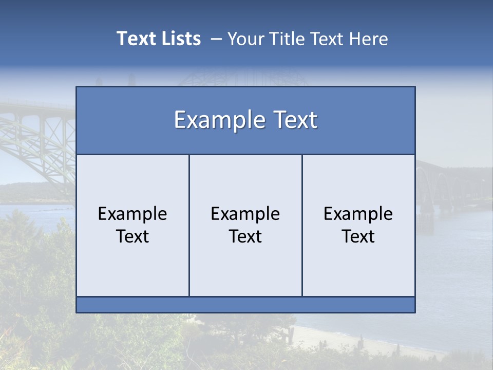 Oregon Architecture Coast PowerPoint Template