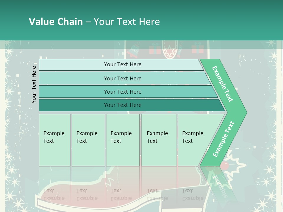 Card Wild Holly Berry PowerPoint Template