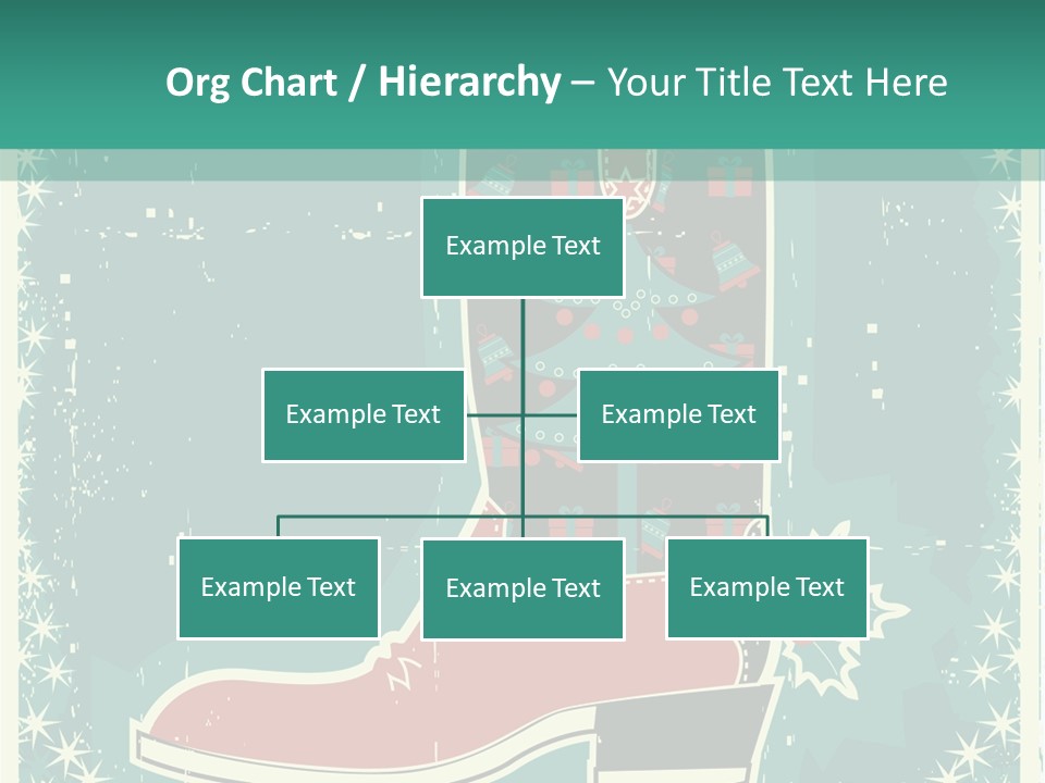 Card Wild Holly Berry PowerPoint Template