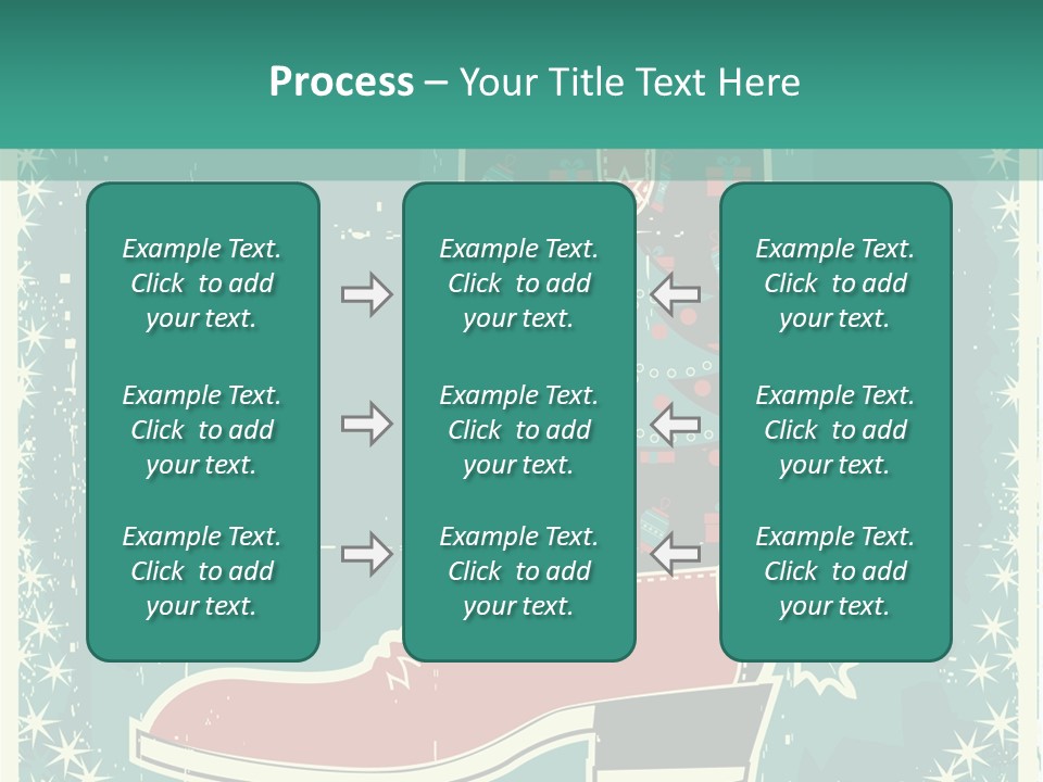 Card Wild Holly Berry PowerPoint Template