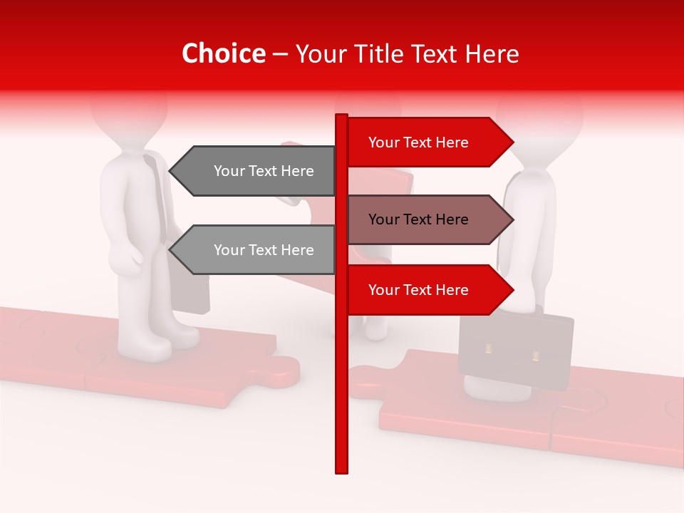 Successful Gap Symbol PowerPoint Template