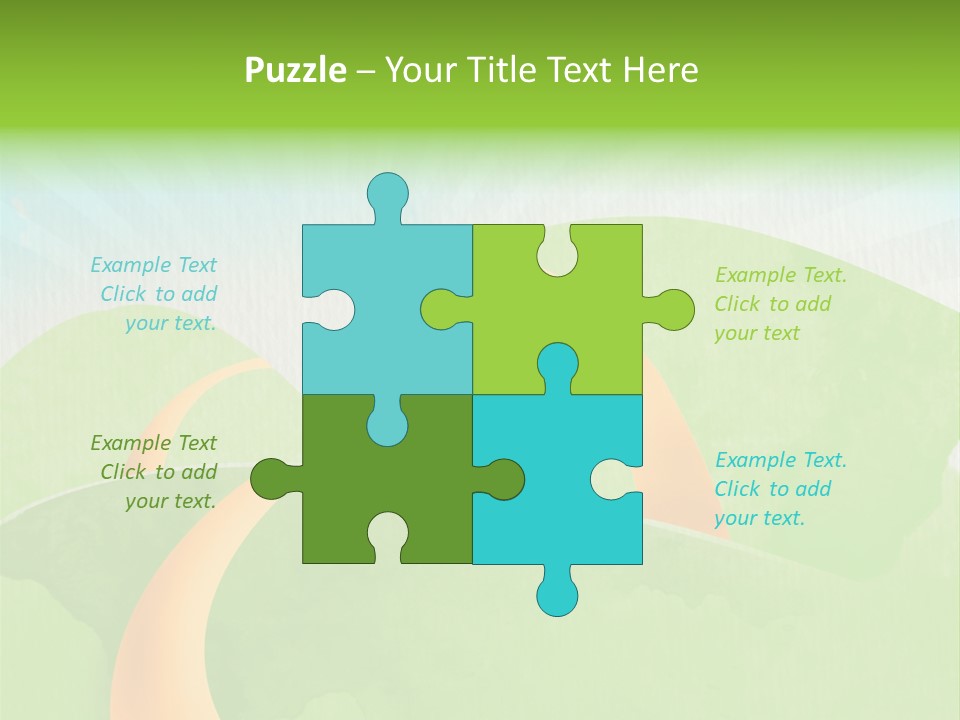 Brush Summer Park PowerPoint Template