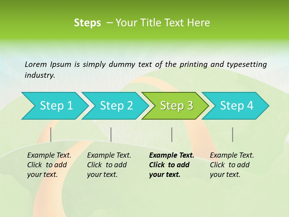 Brush Summer Park PowerPoint Template