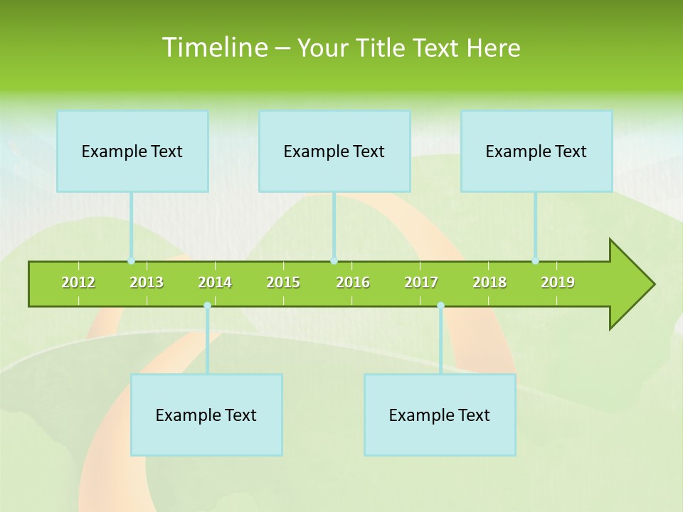 Brush Summer Park PowerPoint Template