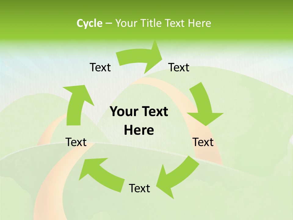 Brush Summer Park PowerPoint Template