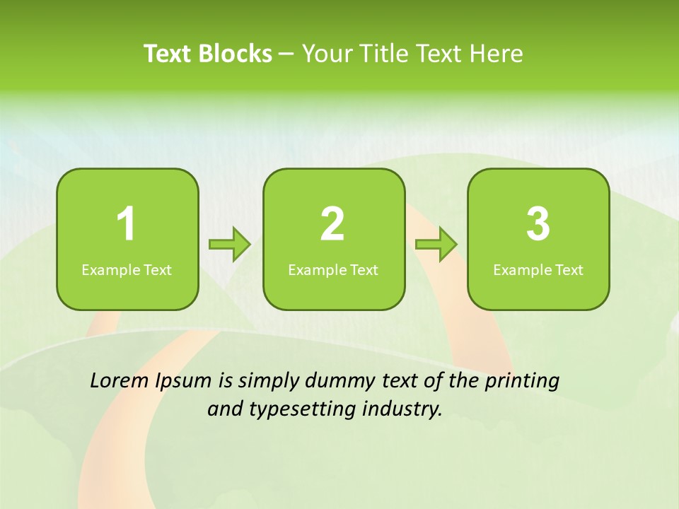 Brush Summer Park PowerPoint Template