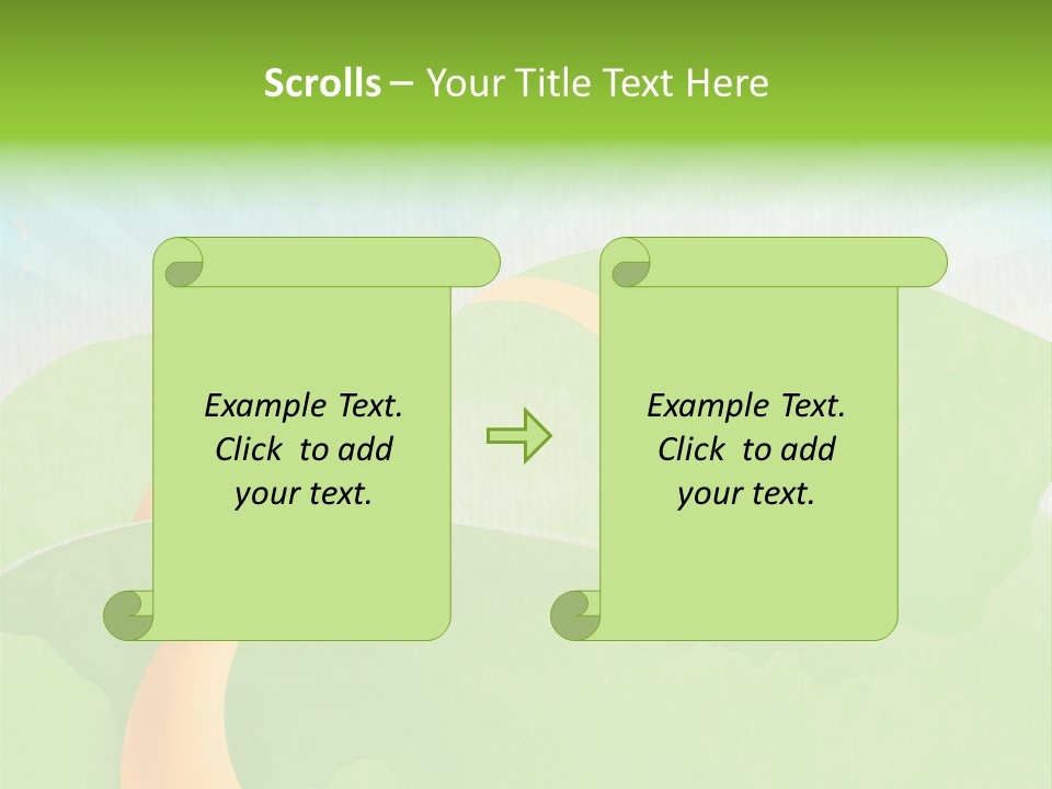 Brush Summer Park PowerPoint Template
