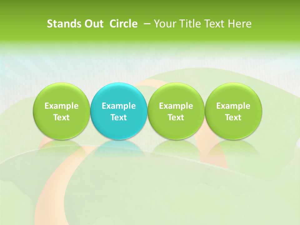 Brush Summer Park PowerPoint Template