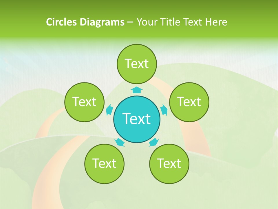 Brush Summer Park PowerPoint Template