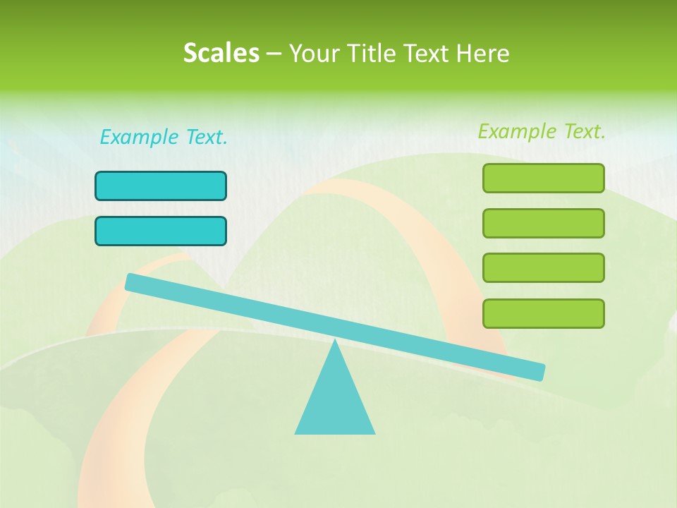 Brush Summer Park PowerPoint Template