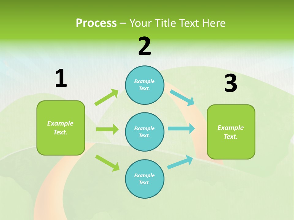 Brush Summer Park PowerPoint Template