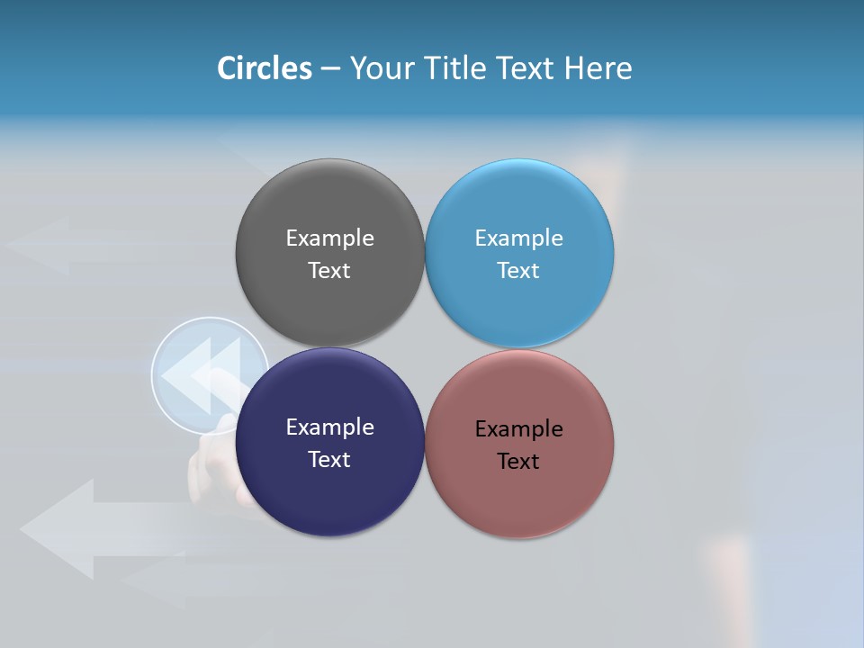 Communication Choice Computer PowerPoint Template
