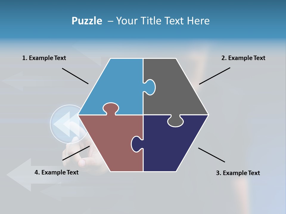 Communication Choice Computer PowerPoint Template