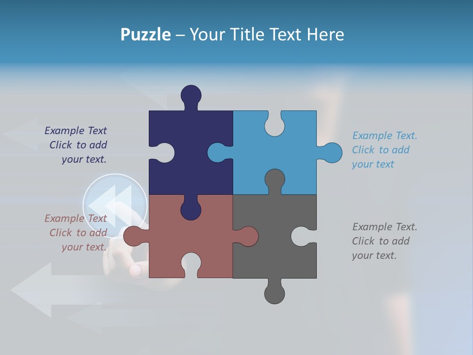 Communication Choice Computer PowerPoint Template