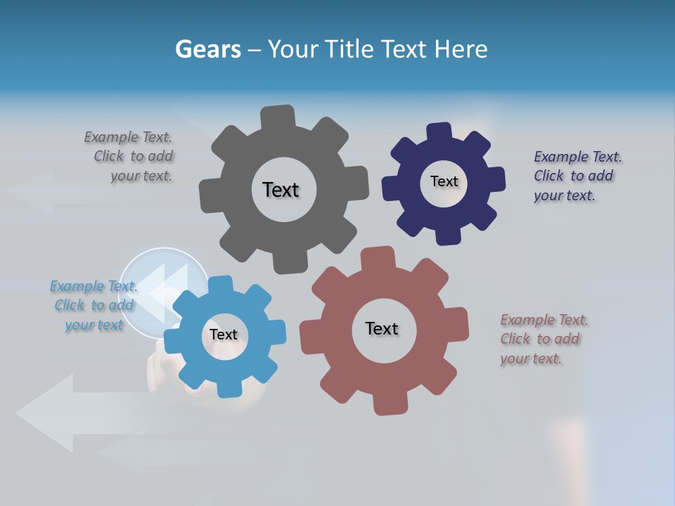 Communication Choice Computer PowerPoint Template