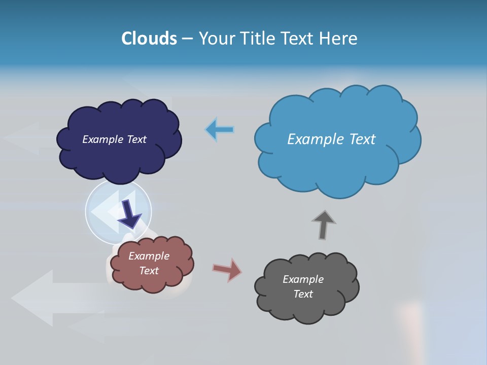Communication Choice Computer PowerPoint Template