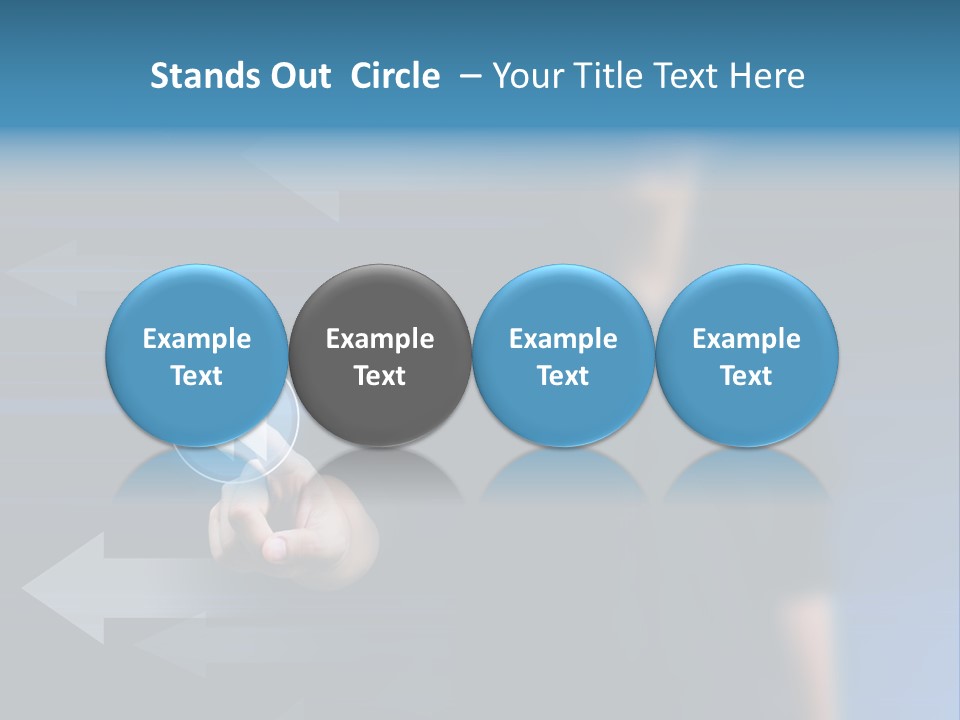 Communication Choice Computer PowerPoint Template