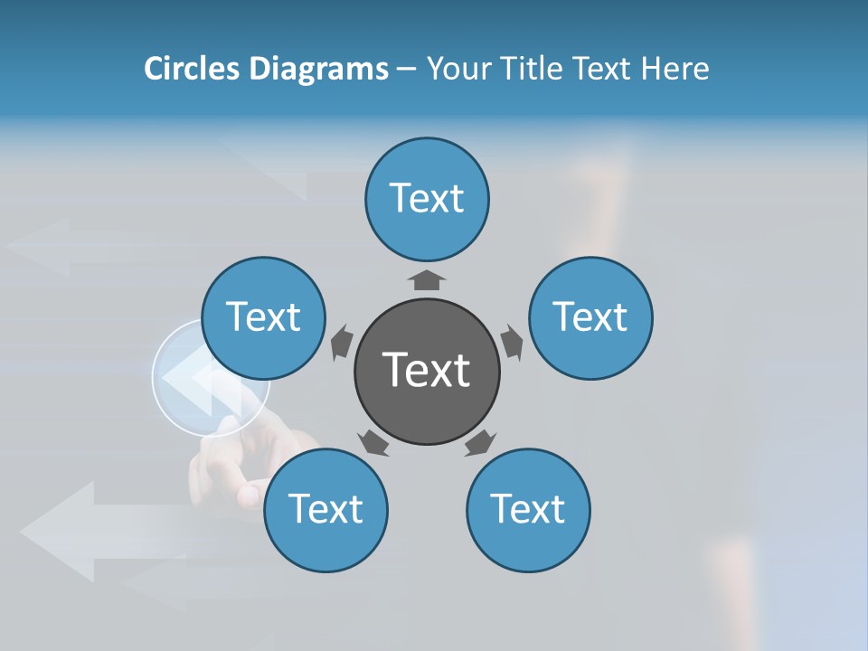 Communication Choice Computer PowerPoint Template