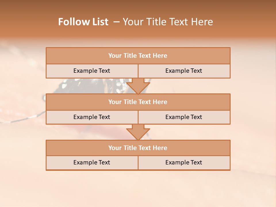 Medicine Black Aedes PowerPoint Template