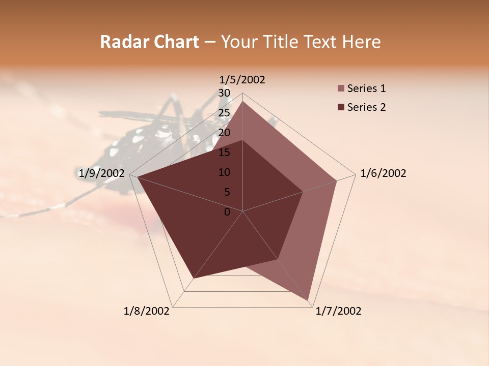 Medicine Black Aedes PowerPoint Template