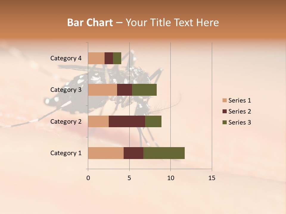 Medicine Black Aedes PowerPoint Template