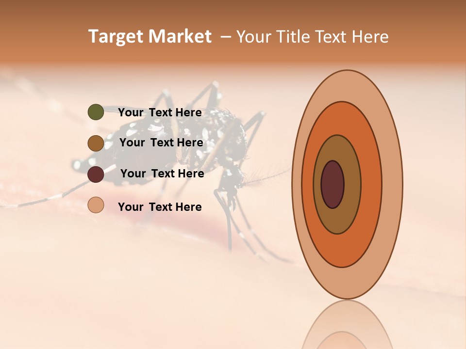 Medicine Black Aedes PowerPoint Template