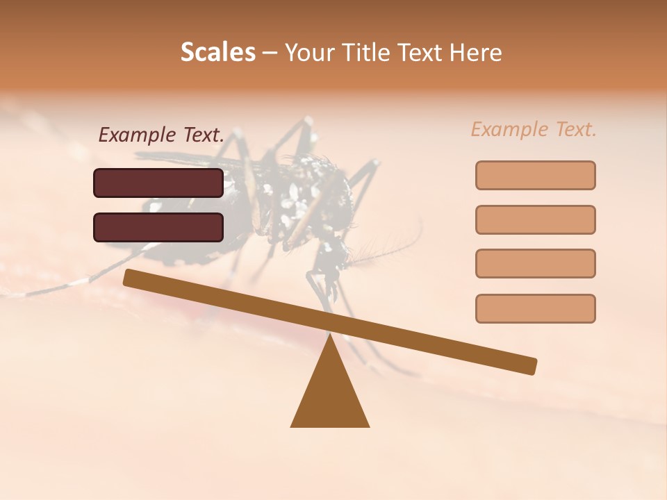 Medicine Black Aedes PowerPoint Template