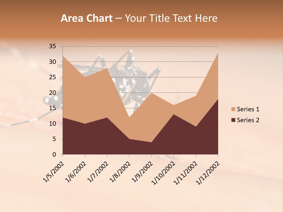 Medicine Black Aedes PowerPoint Template