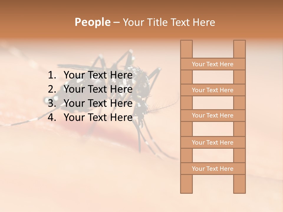 Medicine Black Aedes PowerPoint Template