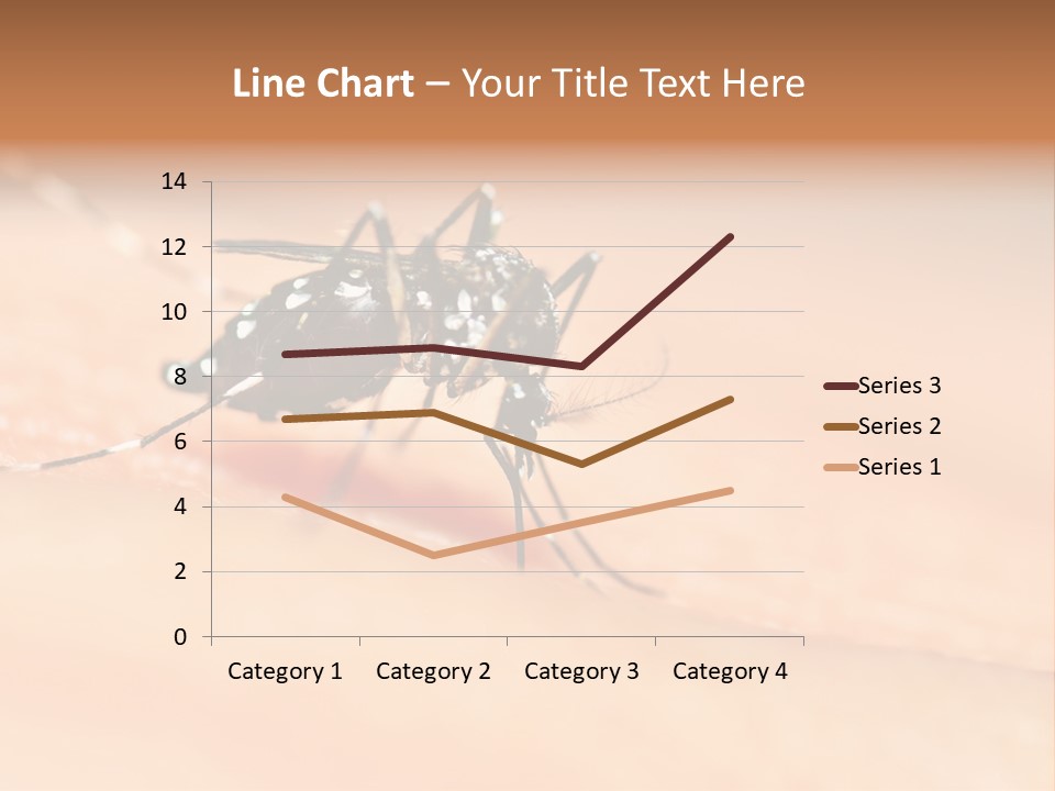 Medicine Black Aedes PowerPoint Template