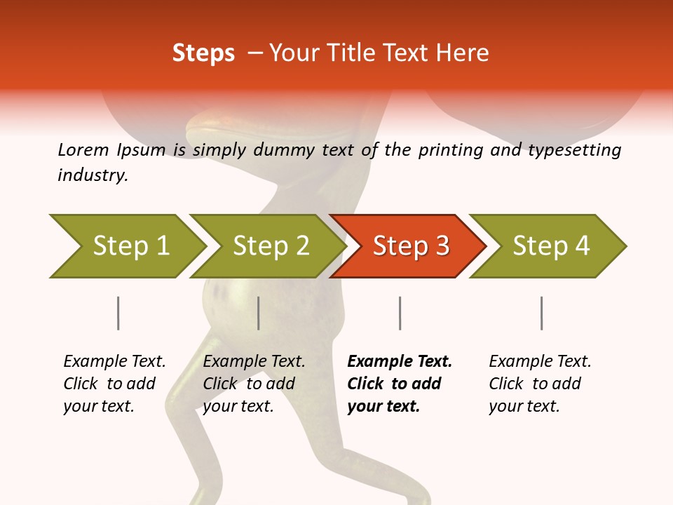 Environment Tropical Amphibian PowerPoint Template