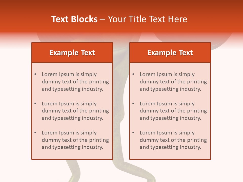 Environment Tropical Amphibian PowerPoint Template