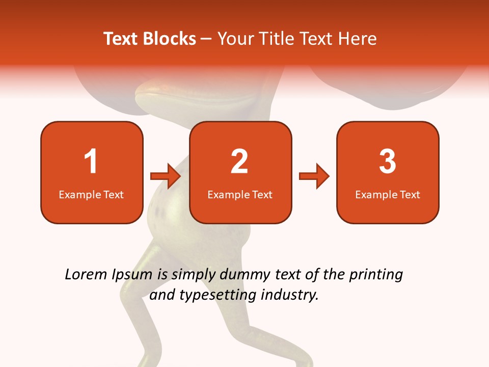 Environment Tropical Amphibian PowerPoint Template