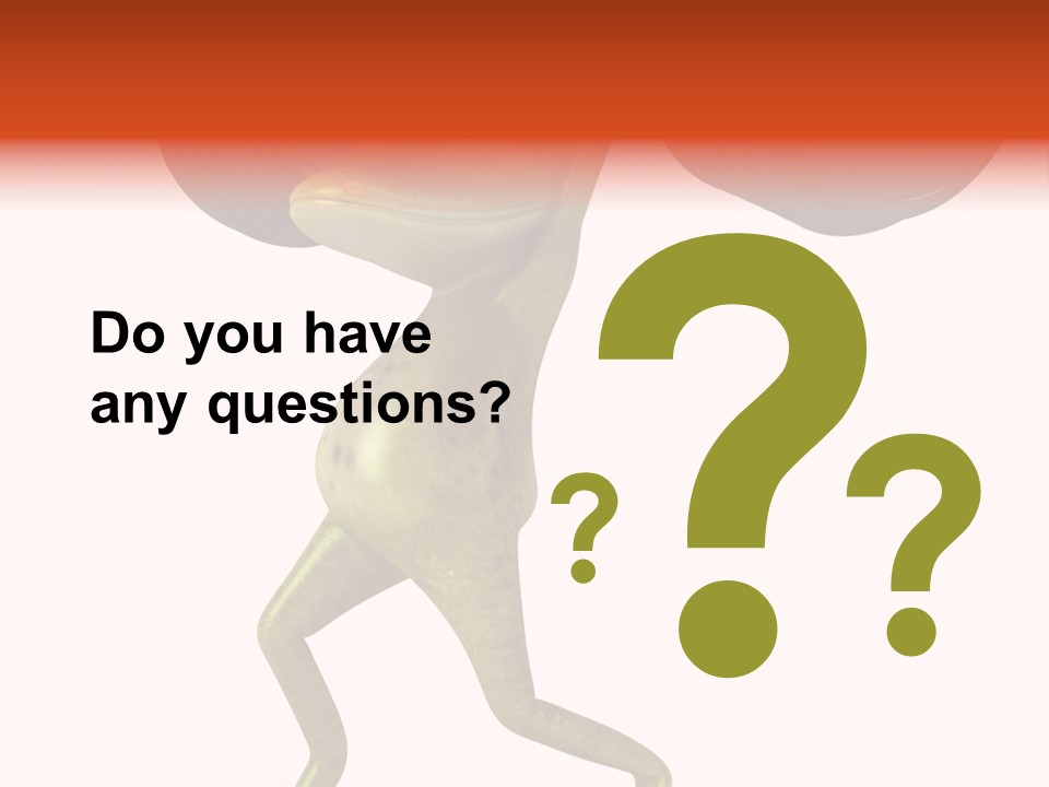 Environment Tropical Amphibian PowerPoint Template