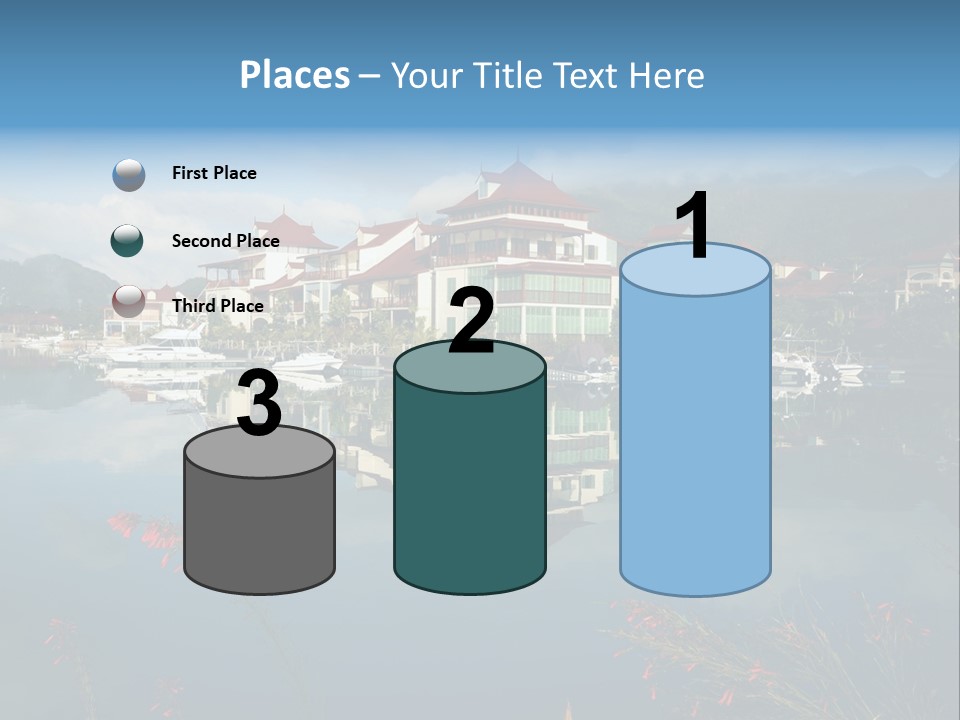 Resort Panorama Island PowerPoint Template