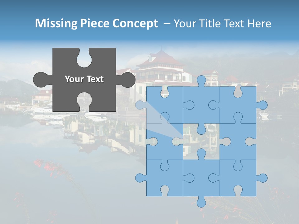 Resort Panorama Island PowerPoint Template
