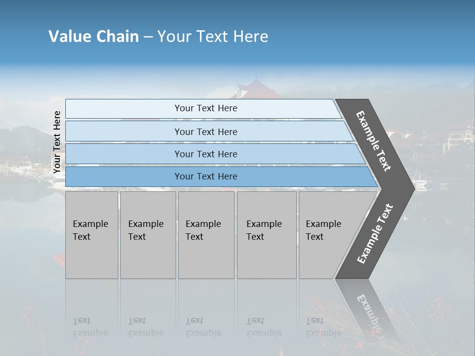 Resort Panorama Island PowerPoint Template