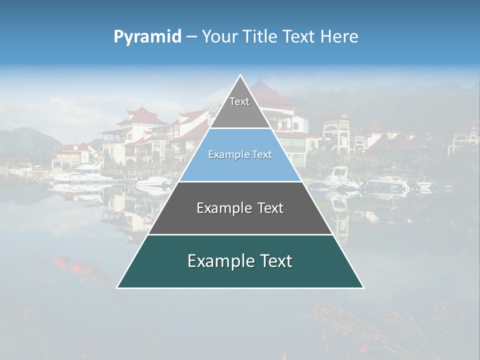 Resort Panorama Island PowerPoint Template