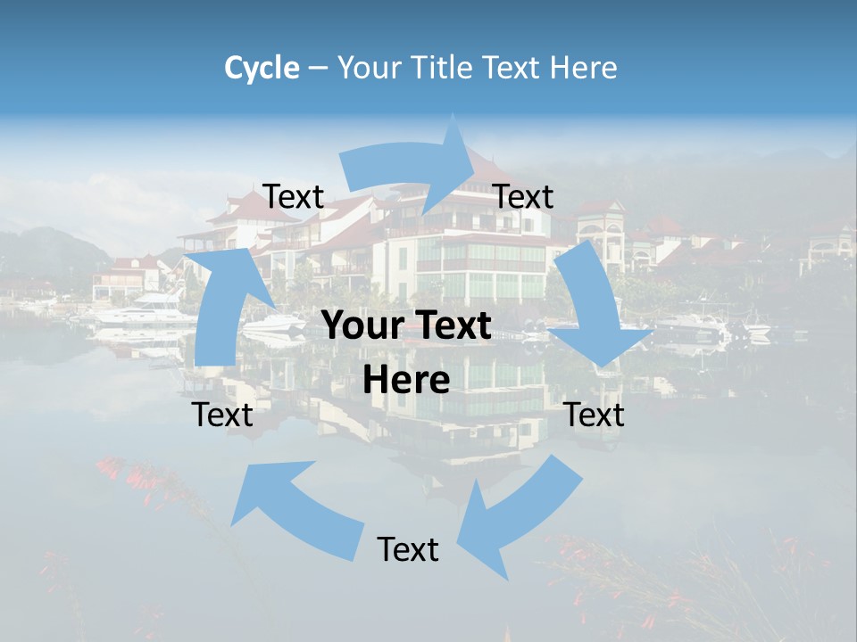 Resort Panorama Island PowerPoint Template