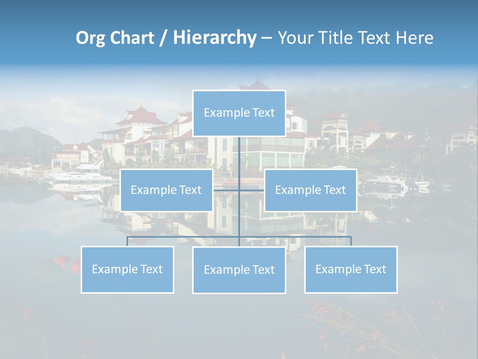 Resort Panorama Island PowerPoint Template