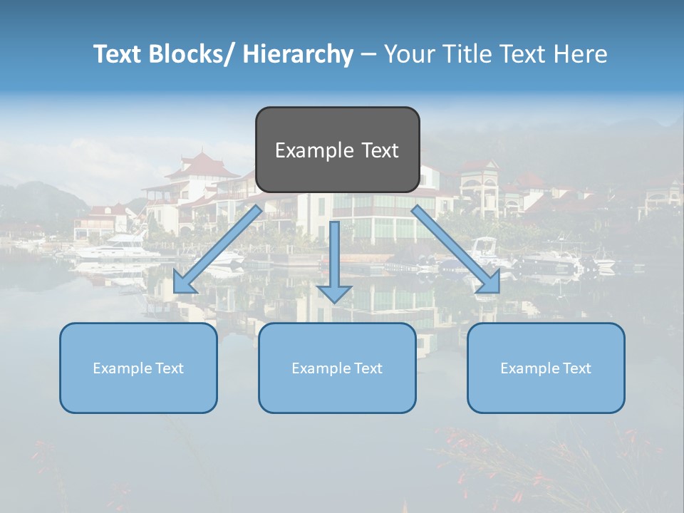 Resort Panorama Island PowerPoint Template