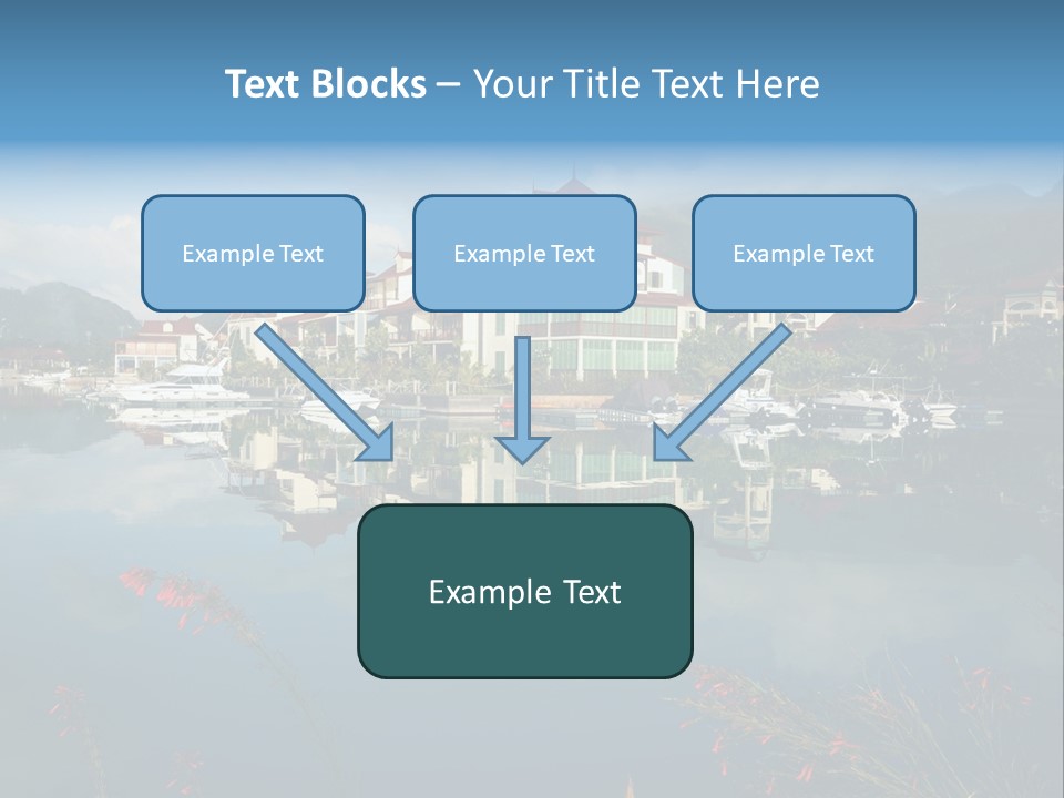 Resort Panorama Island PowerPoint Template