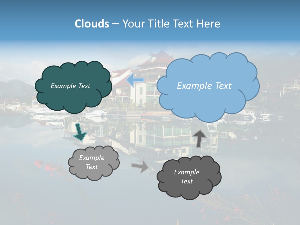 Resort Panorama Island PowerPoint Template