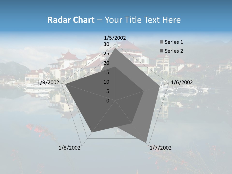 Resort Panorama Island PowerPoint Template