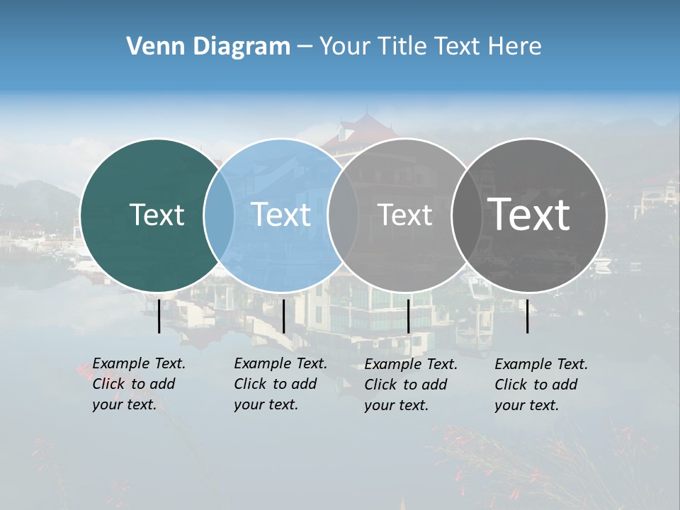 Resort Panorama Island PowerPoint Template